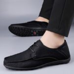 Original China Black Shoe For Men - Image 5